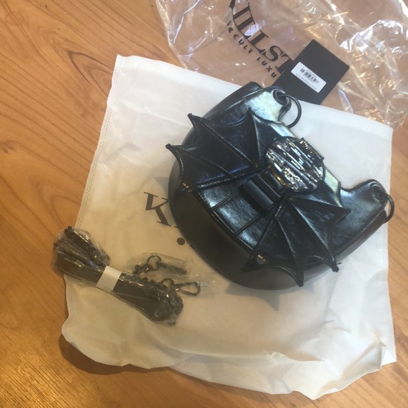 killstar Bat Pentagramn Zana Handbag purse nwt - Picture 11 of 12